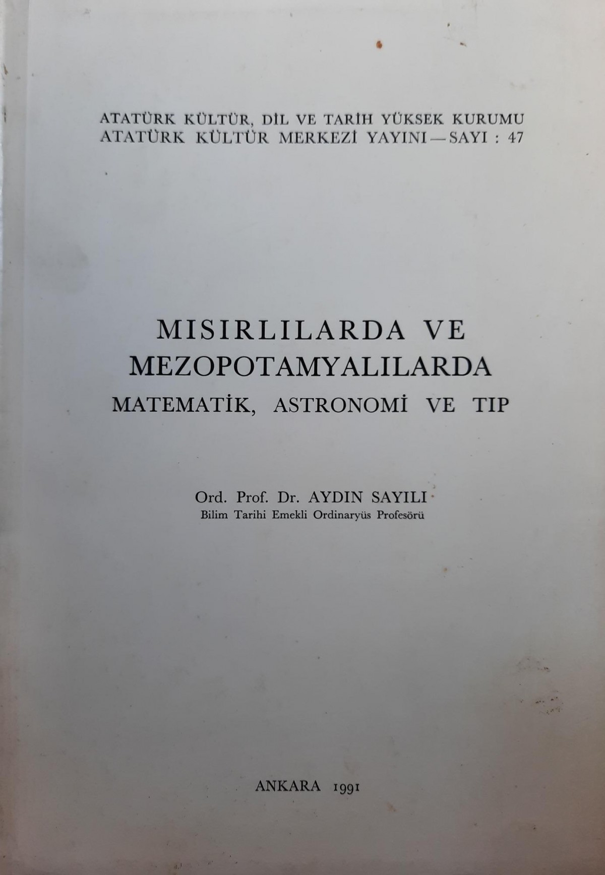 Misirlilarda ve Mezopotamyalilarda Matematik, Astronomi ve Tip