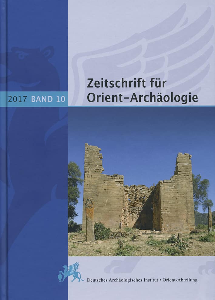 Zeitschrift für Orient-Archaologie Band 10 - 2017