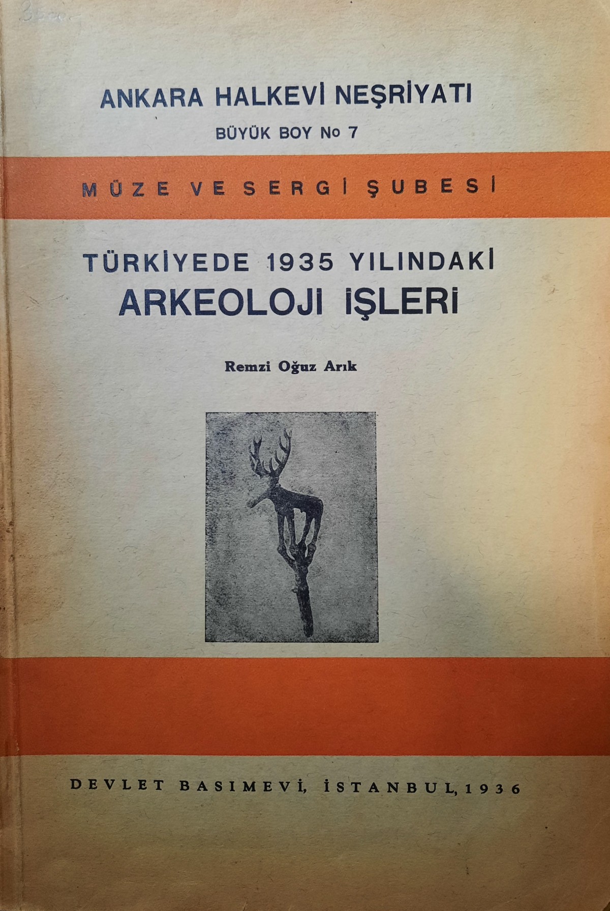 Turkiyede 1935 Yilindaki Arkeoloji Isleri