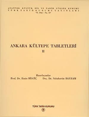 Ankara Kultepe Tabletleri  II