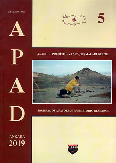 APAD Journal of Anatolian Prehistoric Research 5 (2019)