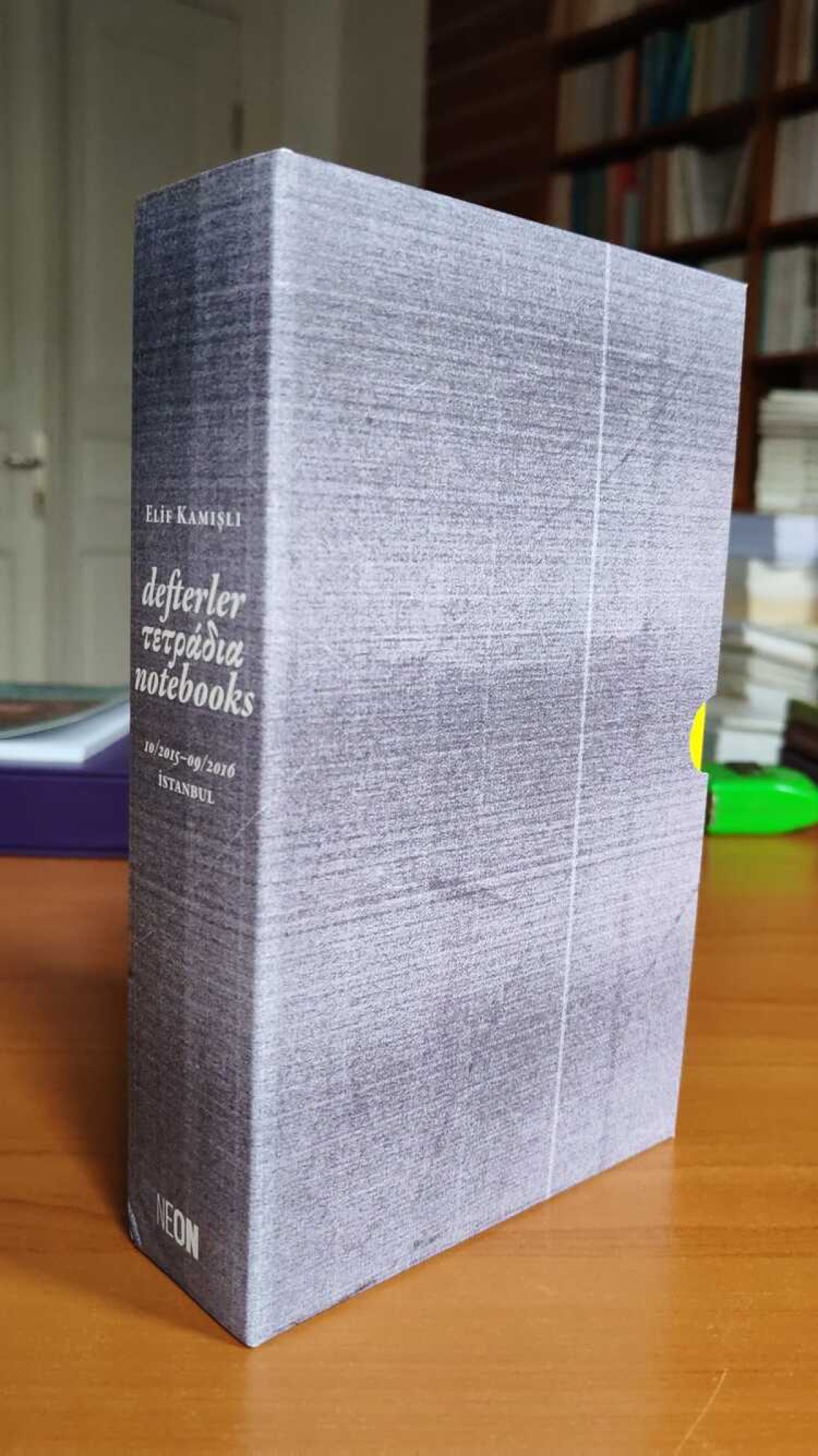 defterler / τετράδια / notebooks