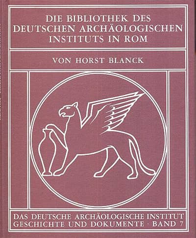 Die Bibliothek des Deutschen Archäologischen Instituts in Rom