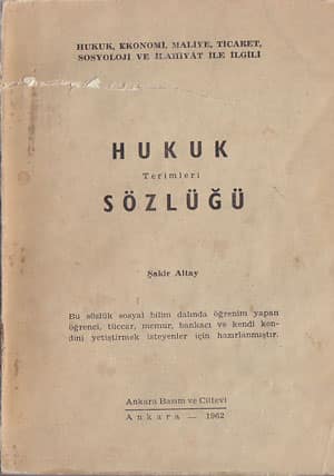 Hukuk Terimleri Sozlugu