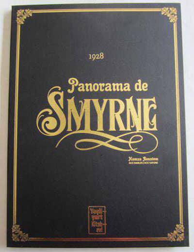Panorama de Smyrne 1928 İzmir Panoramasi