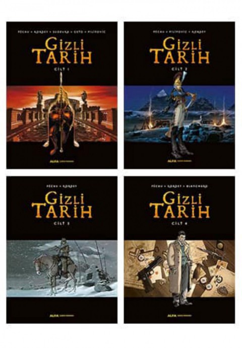 Gizli Tarih Set 1-4 (Ciltli)