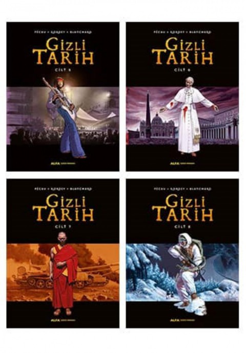 Gizli Tarih Set 5-8 (Ciltli)