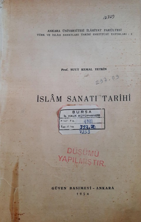 Islam Sanati Tarihi