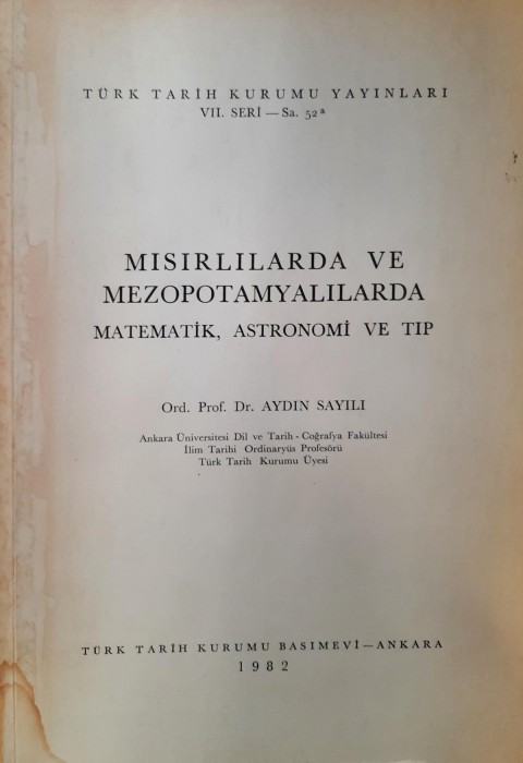 Misirlilarda ve Mezopotamyalilarda