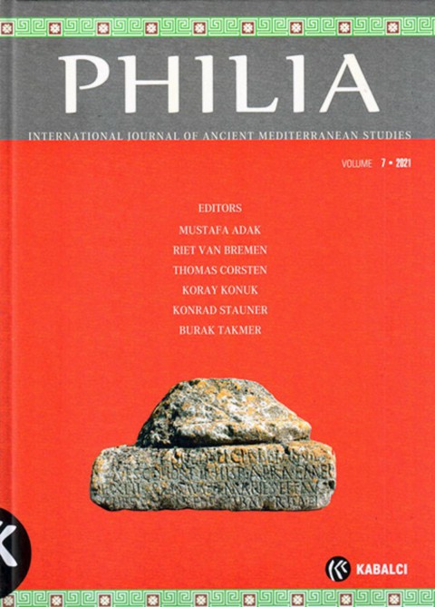 Philia Vol. 7 2021 - International Journal of Ancient Mediterranean Studies