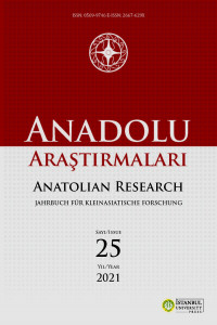 Anatolian Research Issue 25