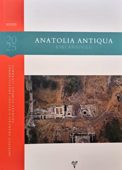 Anatolia Antiqua XXXIII