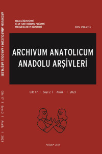 Archivum Anatolicum 17/2 - 2023