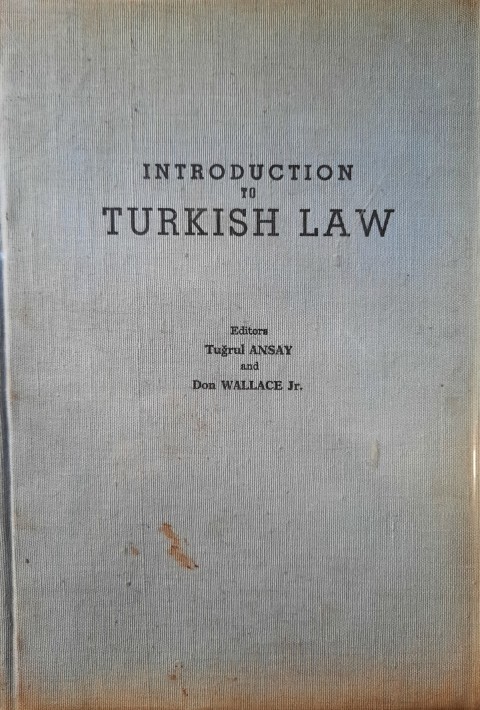 Introduction to Turkish Law