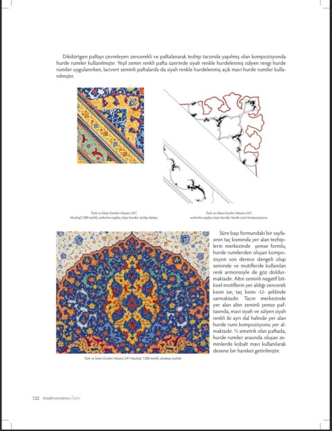 Tezhip Sanatinda Rumi