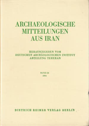 Archäologische Mitteilungen aus Iran und Turan Band 24, 1991