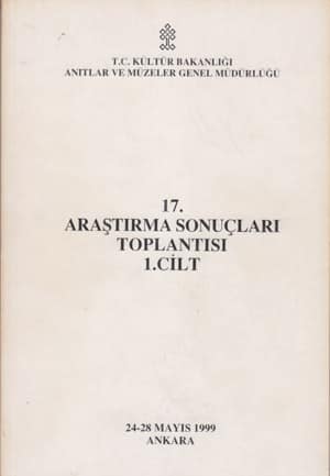 17. Arastirma Sonuclari Toplantisi 1-2  Ankara, 24-28 May 1999