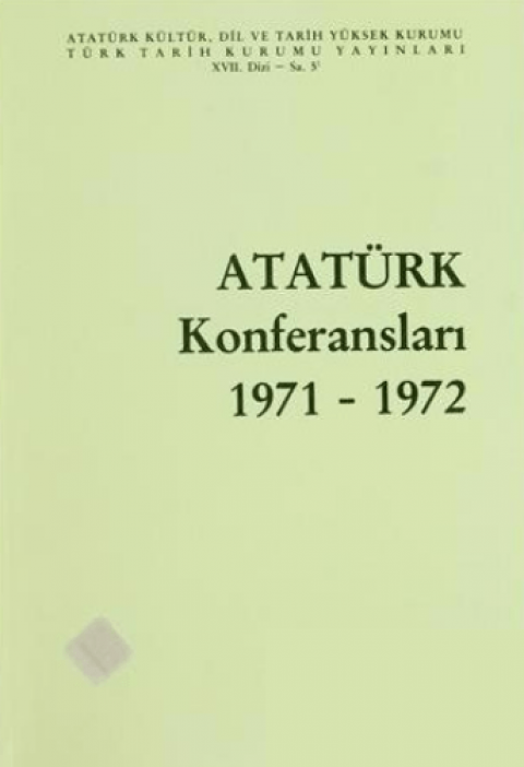 Ataturk Konferanslari V 1971-1972