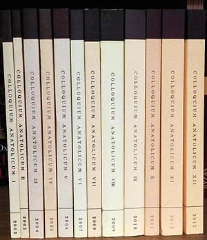 Colloquium Anatolicum I-XVII (set of 18 vols.)