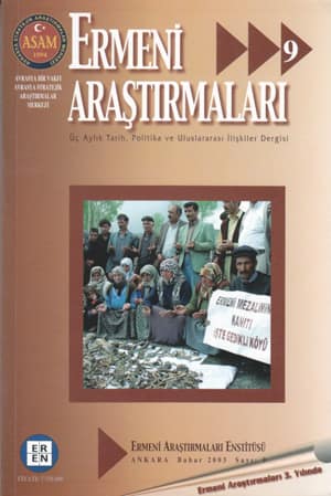 Armenian Studies 9 - A Quarterly Journal Of History, Politics and International Relations