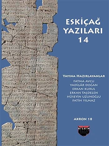 Eskicag Yazılari 14 - Akron 18