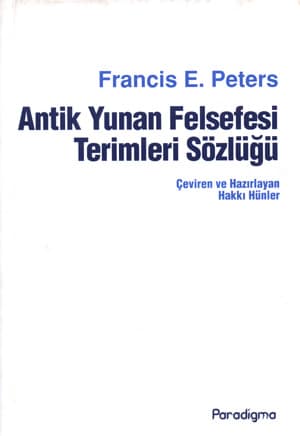 Antik Yunan Felsefesi Terimleri Sozlugu