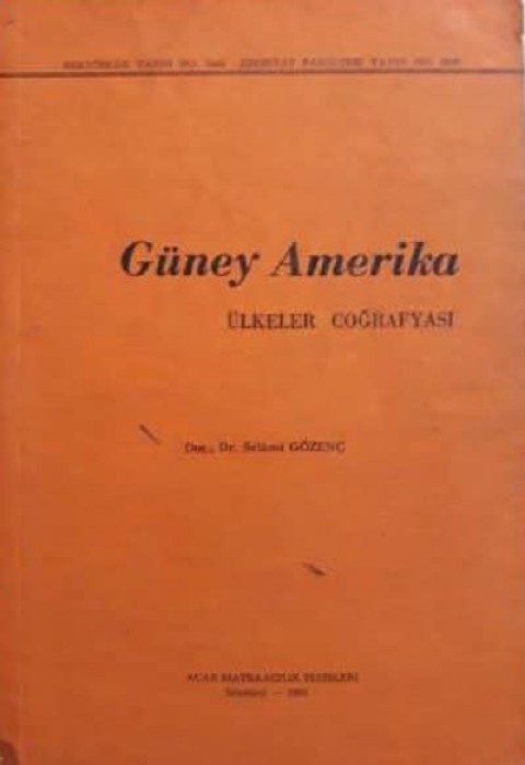 Guney Amerika. Ulkeler Cografyasi