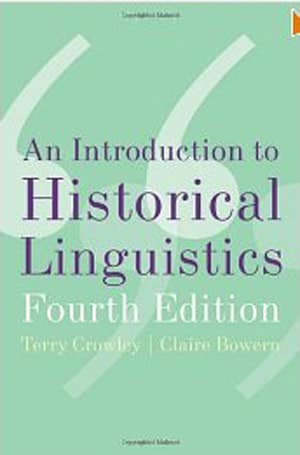 An Introduction to Historical Linguistics