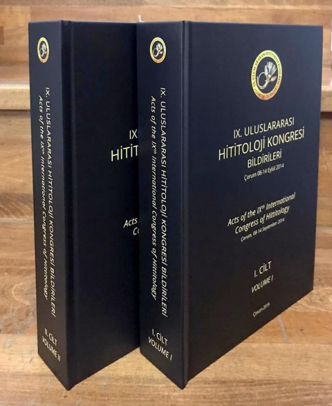 Acts of the IXth International Congress of Hititology (Vols. I-II)