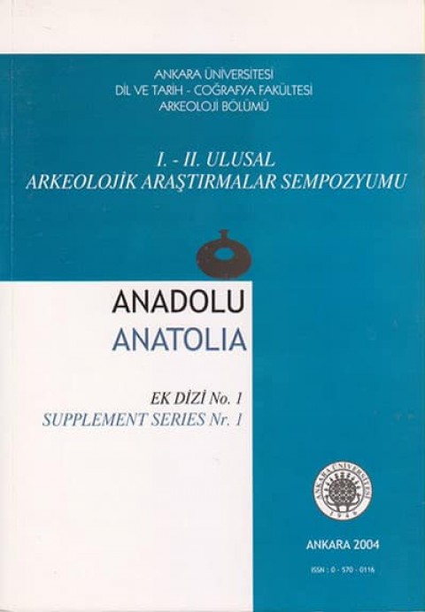 I.-II. Ulusal Arkeolojik Arastirmalar Sempozyumu