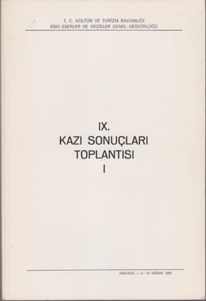 IX. Kazi Sonuclari Toplantisi I-II / Ankara, 6-10 April 1987
