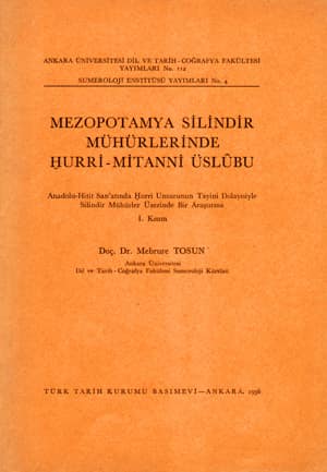 Mezopotamya Silindir Muhurlerinde Hurri - Mitanni Uslubu