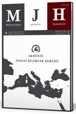 Mediterranean Journal of Humanities Volume 2 Issue 1