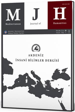 Mediterranean Journal of Humanities Volume 3 Issue 1