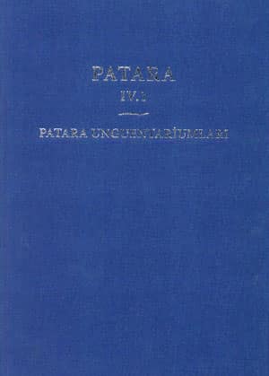 Patara Unguentariumlari - Patara IV.1