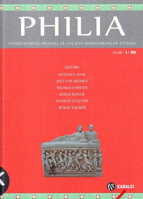 Philia Vol. 6 2020 - nternational Journal of Ancient Mediterranean Studies