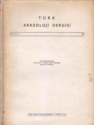 Turkish Review of Archaeology Number XV-2 (1966)