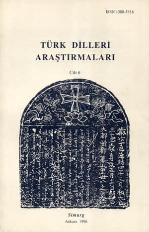 Türk Dilleri Arastirmalari 6