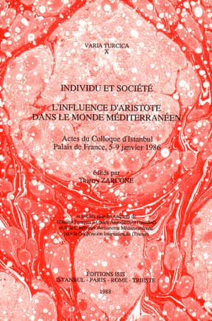 Individu et Societe, L'Influence d'Aristote dans le Monde Mediterraneen